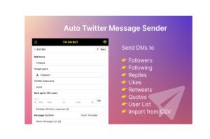 Twitter-Bulk-sender by https://mastermindsoftwares.com/